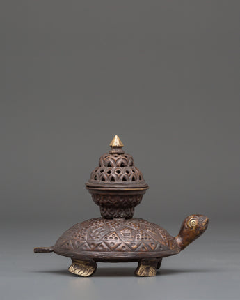 Sacred Turtle Incense Burner
