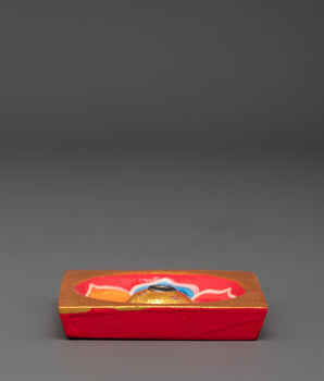 Handmade Tibetan Wooden Incense Holder