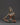 Oxidized Copper Indra sculpture