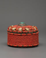 Tibetan Jewellery Box for Collection