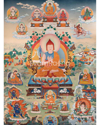 Kadampa Master With Others