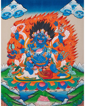 Mahakala Buddha Thangka