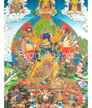 Kalachakara with Vishvamata