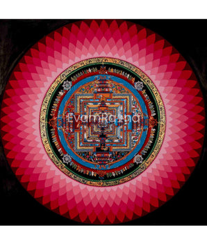Thangka Kalachakra Mandala | Thangka Painting Nepal  | Wheel Of Time |