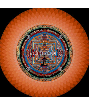 Thangka Kalachakra Mandala | Thangka Painting Nepal  | Wheel Of Time |