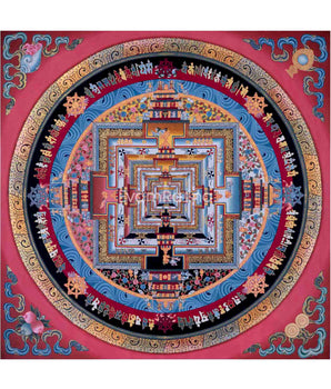 Kalachakra Mandala Thangka