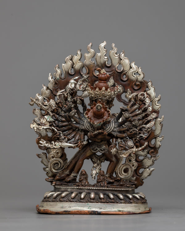 Miniature Kalachakra Statue