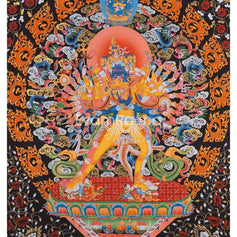 Kalachakra Deity Thangka Painting