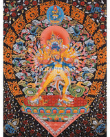 Kalachakra Deity Thangka Painting