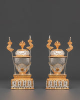 Handmade Silver Plated Kapala