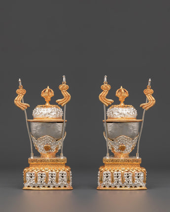 Handmade Silver Plated Kapala