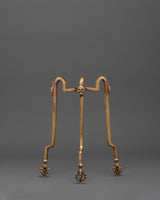 Handcrafted Brass Kapala Stand