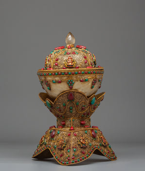 Sacred Kapala Ritual Offering Cup