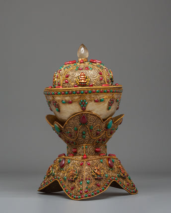 Sacred Kapala Ritual Offering Cup