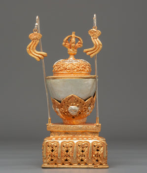 Tibetan Kapala Ceremonial Item