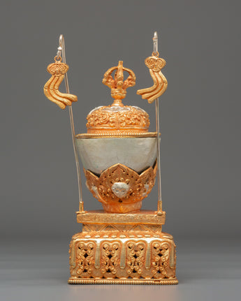 Tibetan Kapala Ceremonial Item