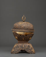Ethically Sourced Buffalo Bone Kapala Skull Cup