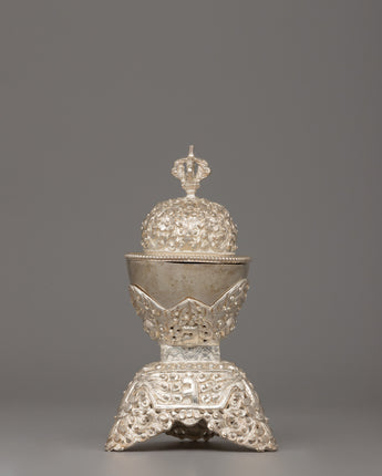 Buddhist Ritual Item Kapala Set