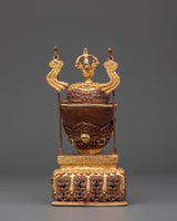 Handcrafted Tibetan Kapala Skull Cup