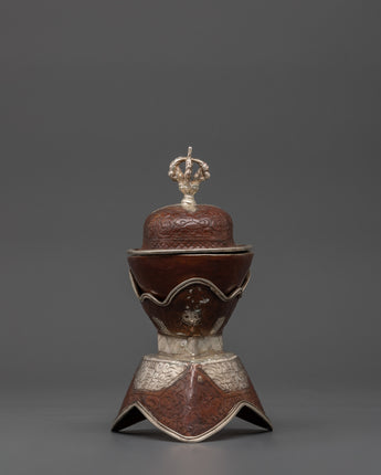 Sacred Tibetan Kapala Ritual Cup