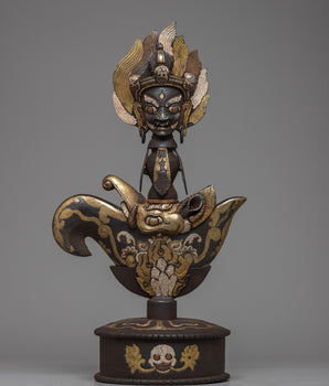 Iron Kartika Knife With Stand