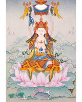 Kshitigarbha Thangka Print