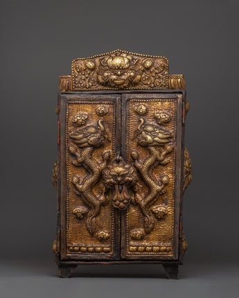 Large Tibetan Ghau Box