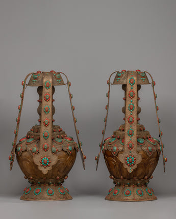 Exquisite Long-Life Vase Set