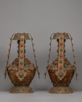 Exquisite Long-Life Vase Set