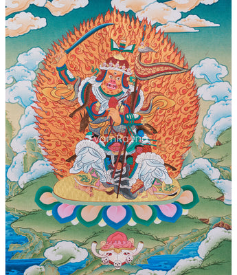 Begtsechen Mahakala Thangka