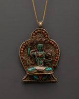 Tibetan Manjushri Pendant