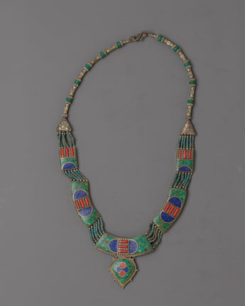 Long Sterling Silver Necklace