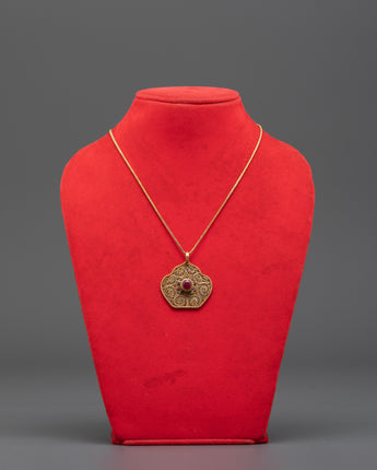 Handcrafted Ruby Pendant