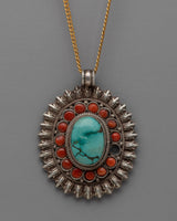 Gemstone Locket Pendant