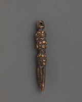 Tibetan bronze phurba locket