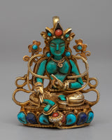 Green Tara Turquoise Locket