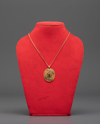 Elegant Handcrafted Gold Filigree Locket