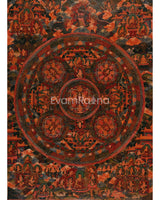 Oil-Varnished Lokeshvara Mandala