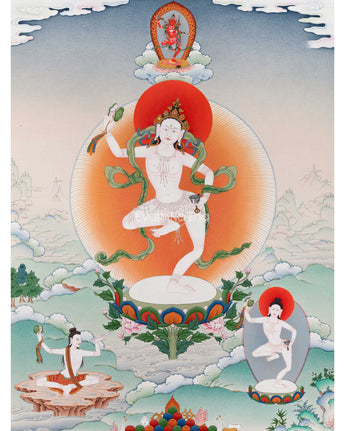 Machig Labdron Thangka Print