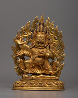 Two-Armed Bernagchen Mahakala Dharma Protector