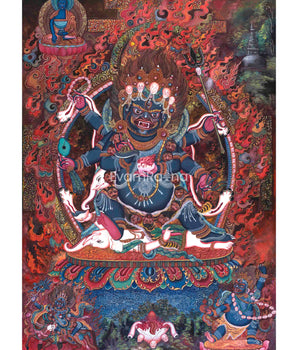 Mahakala Thangka Print