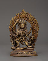 handcrafted-brass-mahakala-statue
