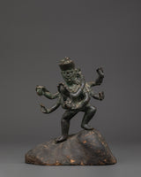 Bronze Mahakala Statue
