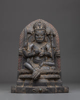 Sacred Four-Armed Mahakala Statue