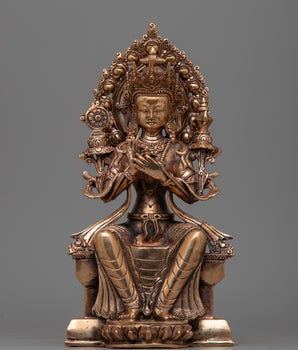 Tibetan Maitreya Buddha Statue