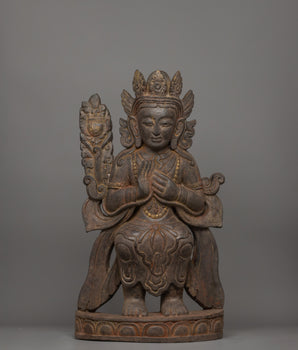 maitreya-buddha-seated-in-throne-statue