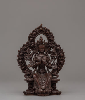 oxidized-maitreya-buddha-statue