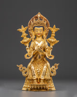 Handcrafted Maitreya Buddha Sculpture