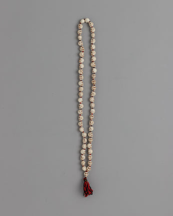 Ethically Sourced Bone Skull Mala