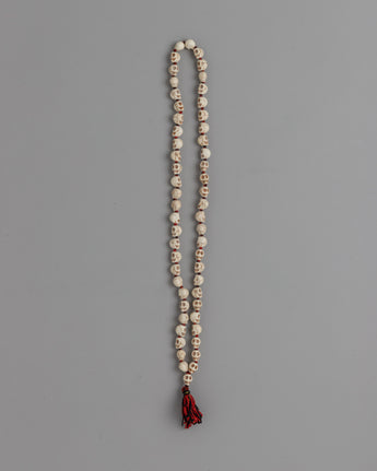 Ethically Sourced Bone Skull Mala